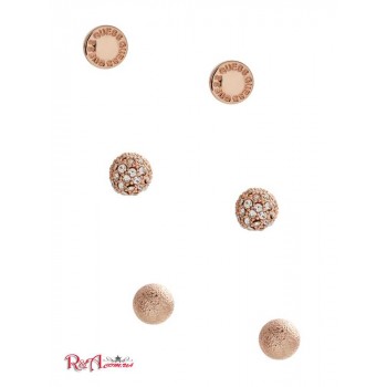 Жіноча Сережка (Rose Gold-Tone Stud Earrings Set) 63652-01 Рожевий Золото