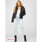 Жіноча Куртка GUESS Factory (Gaila Logo Puffer Jacket) 57212-01 Реактивний Чорний