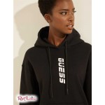 Жіночий Світшот GUESS (Eco Alisha Hooded Sweatshirt) 59432-01 Реактивний Чорний Жіночий Світшот GUESS (Eco Alisha Hooded Sweatshirt) 59432-01 Реактивний Чорний