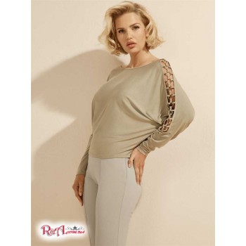 Женский Топ (Rene Off-the-Shoulder Top) 64532-01 Шалдж Лист