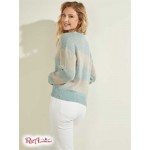 Жіночий Светр GUESS (Lorraine Stripe Alpaca-Blend Sweater) 58612-01 Wind Cloud And Синій Strip Жіночий Светр GUESS (Lorraine Stripe Alpaca-Blend Sweater) 58612-01 Wind Cloud And Синій Strip