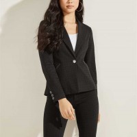 Женский Блейзер (Eco Speranza Blazer) 58702-01 Черный Серый Peed De Poule Женский Блейзер (Eco Speranza Blazer) 58702-01 Черный Серый Peed De Poule