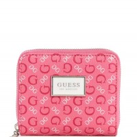 Жіночий Гаманець (Abree Saffiano Zip Wallet) 64132-01 Рожевий