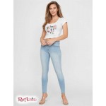 Жіноча Футболка GUESS Factory (Kalvin Logo Tee) 63312-01 Pure Білий