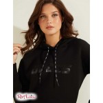 Жіноче Худі GUESS (Eco Allie Scuba Hoodie) 64542-01 Реактивний Чорний