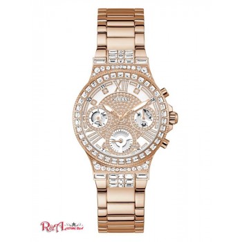 Жіночий Годинник (Rose Gold-Tone and Rhinestone Multifunction Watch) 64602-01 Multi