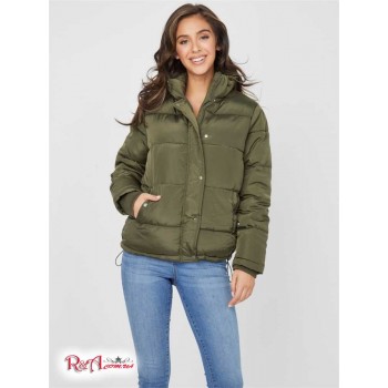 Жіноча Куртка (Alyssa Puffer Jacket) 57402-01 Оливкова Ранок
