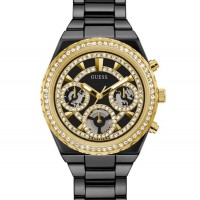 Жіночий Керамік (Gold-Tone and Black Ceramic Multifunction Watch) 56172-01 Multi Жіночий Керамік (Gold-Tone and Black Ceramic Multifunction Watch) 56172-01 Multi