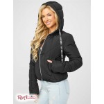 Жіноча Куртка GUESS Factory (Gaila Logo Puffer Jacket) 57212-01 Реактивний Чорний