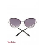 Женские Солнцезащитные Очки GUESS (Wired Cat Eye Sunglasses) 42732-01 Серебряный