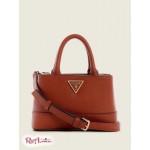 Жіноча Сумка Сетчел GUESS (Cordelia Mini Satchel) 59022-01 Коньяк
