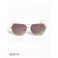 Жіночі Сонцезахисні Окуляри (Geometric Aviator Sunglasses) 64592-01 Золотий