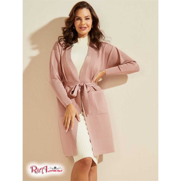 Жіночий Кардиган MARCIANO (Vanessa Cardigan) 64522-01 Плетурна Троянда Жіночий Кардиган MARCIANO (Vanessa Cardigan) 64522-01 Плетурна Троянда