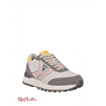 Жіночі Снікерси (Samsin Color-Blocked Sneakers) 56092-01 Сірий Fabric