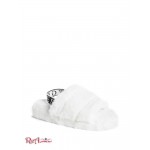 Женские Тапочки GUESS Factory (Liddie Faux-Fur Slippers) 63542-01 Белый