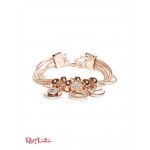 Жіночий Браслет GUESS Factory (Rose Gold-Tone Charm Bracelet) 63662-01 Рожевий Золото