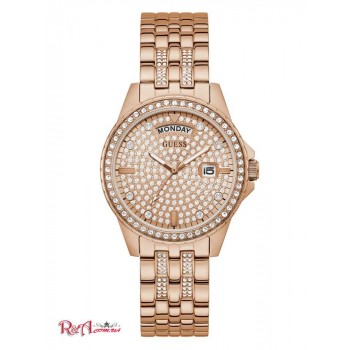 Женские Часы (Rose Gold-Tone Rhinestone Analog Watch) 56182-01 Multi