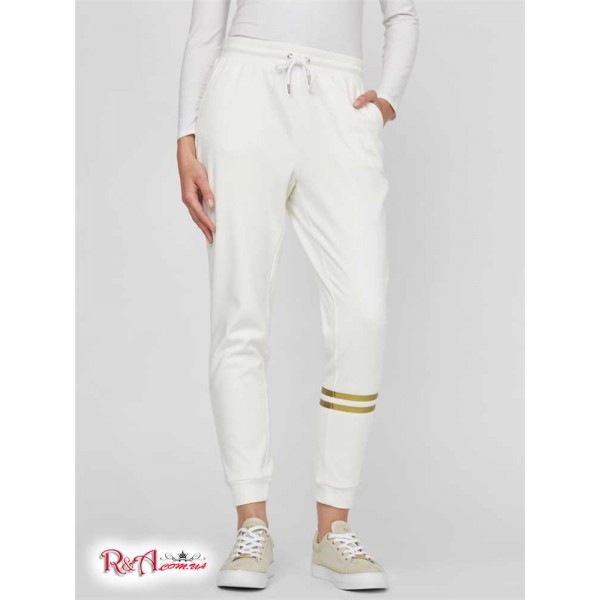 Жіночі Джоггеры GUESS Factory (Pilar Logo Joggers) 57582-01 Alabaster Білий