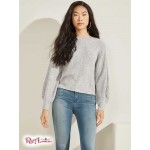 Жіночий Светр GUESS (Jodie Sweater) 64422-01 Світлий Melange Сірий Жіночий Светр GUESS (Jodie Sweater) 64422-01 Світлий Melange Сірий