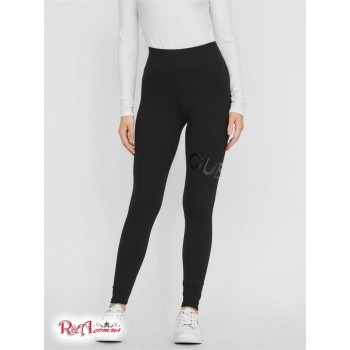 Жіночі Легінси (Kaelyn Sequin Logo Leggings) 57742-01 Jet Black