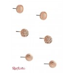 Женская Сережка GUESS Factory (Rose Gold-Tone Stud Earrings Set) 63652-01 Розовое Золото