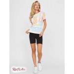 Жіноча Футболка GUESS Factory (Grady Logo Tee) 63332-01 Pure Білий