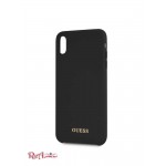 Женский Чехол GUESS (Silicone Logo iPhone XS Max Case) 42702-01 Черный