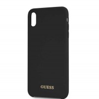 Жіночий Чохол (Silicone Logo iPhone XS Max Case) 42702-01 Чорний