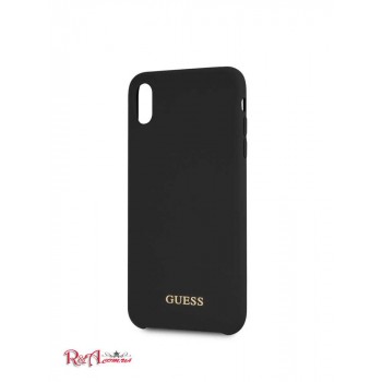 Жіночий Чохол (Silicone Logo iPhone XS Max Case) 42702-01 Чорний