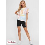 Жіноча Футболка GUESS Factory (Grady Logo Tee) 63332-01 Pure Білий
