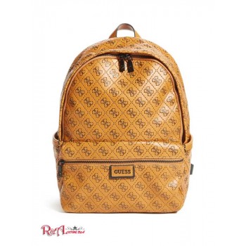 Жіночий Рюкзак (Vezzola Logo Compact Backpack) 59872-01 Коньяк