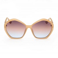 Жіночі Сонцезахисні Окуляри (Oversized Geometric Logo Sunglasses) 60112-01 Рум'Яна
