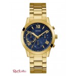 Женские Часы GUESS (Navy and Gold-Tone Chronograph Watch) 55412-01 Золото Женские Часы GUESS (Navy and Gold-Tone Chronograph Watch) 55412-01 Золото