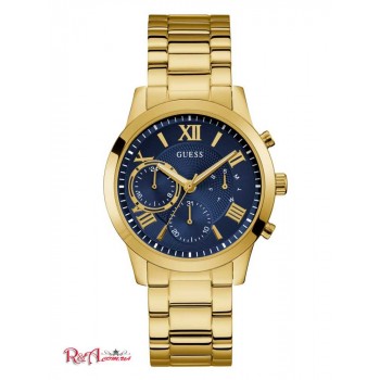 Жіночий Годинник (Navy and Gold-Tone Chronograph Watch) 55412-01 Золото