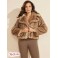 Женская Куртка (Gwenda Faux-Fur Jacket) 60562-01 Marfa Светлый Мульти