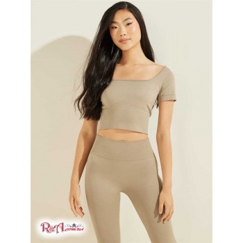 Жіночий Топ (Alma Seamless Crop Top) 59412-01 Impact Сірий