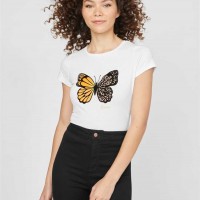 Женская Футболка (Monarch Tee) 57852-01 Pure Белый