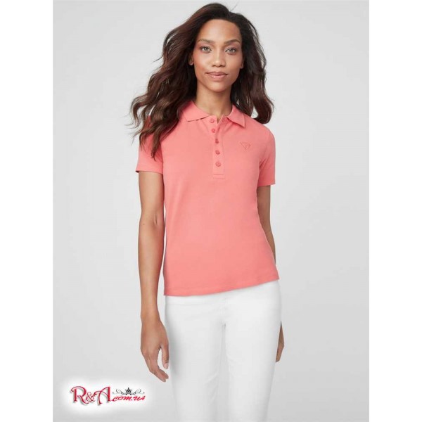 Жіноче Поло GUESS Factory (Celia Polo) 63242-01 Spiced Лососевий