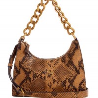 Жіноча Сумка Хобо (Tullia Python Hobo Bag) 59272-01 Тан Python