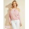 Жіночий Светр (Priya Cold-Shoulder Sweater Top) 64452-01 Бузковий Mist