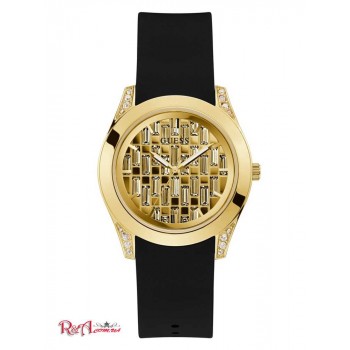 Жіночий Годинник (Gold-Tone And Black Analog Watch) 56212-01 Multi