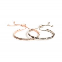 Жіночий Браслет (Logo Bangle Set) 63642-01 Срібло