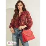 Женская Сумка Сэтчел GUESS (Turin Triple Compartment Satchel) 64872-01 Lipstick