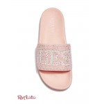 Женские Шлепанцы GUESS Factory (Sass Logo Pool Slides) 54712-01 Румяна