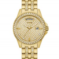 Жіночий Годинник (Gold-Tone Rhinestone Analog Watch) 56183-01 Multi