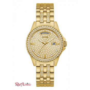Жіночий Годинник (Gold-Tone Rhinestone Analog Watch) 56183-01 Multi
