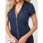 Женское Платье GUESS Factory (Nalani Zip-Front Denim Dress) 57683-01 Темная Стирка Женское Платье GUESS Factory (Nalani Zip-Front Denim Dress) 57683-01 Темная Стирка