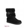 Жіночі Черевики (Alaina Faux-Shearling Cuff Boots) 56803-01 Чорний1