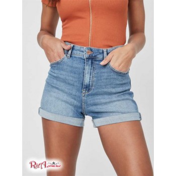 Жіночі Шорти (Clementine Ultra High-Rise Cuffed Shorts) 63403-01 Medium WПопелясто-Сірий