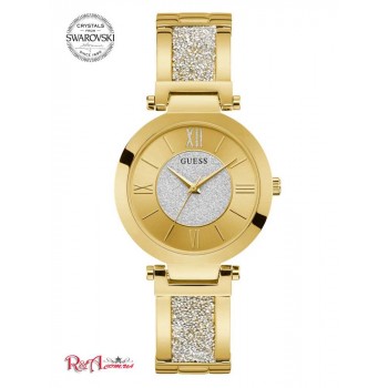 Жіночий Браслет (Gold-Tone Crystal Bangle Analog Watch) 55403-01 Золото